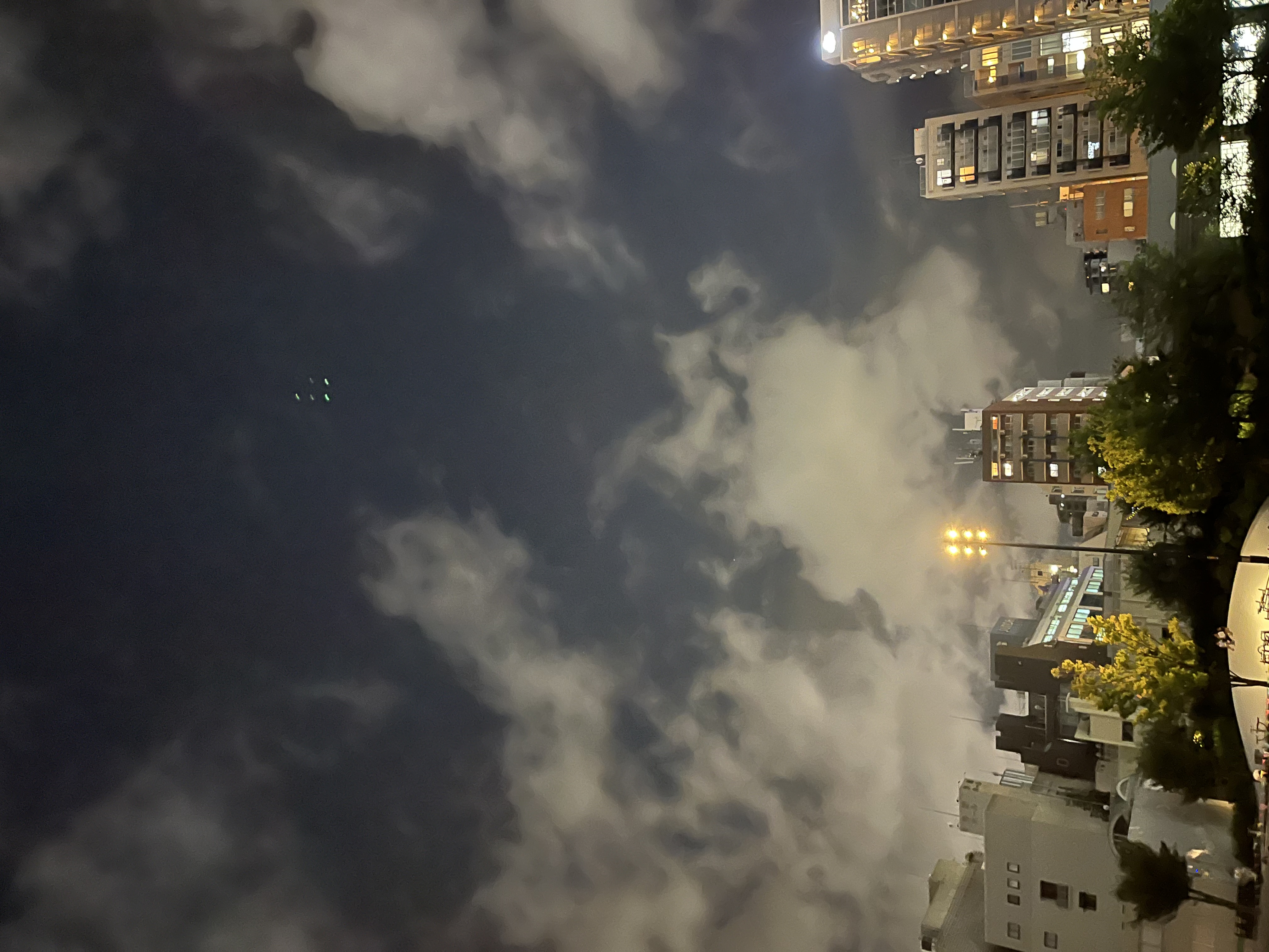 夕方の空